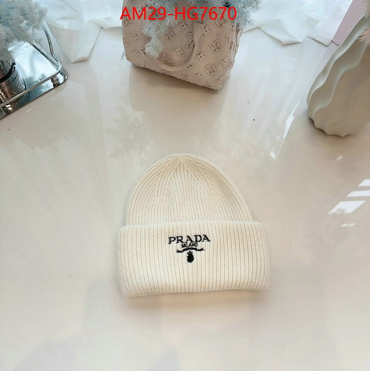 Cap (Hat)-Prada how to find replica shop ID: HG7670 $: 29USD