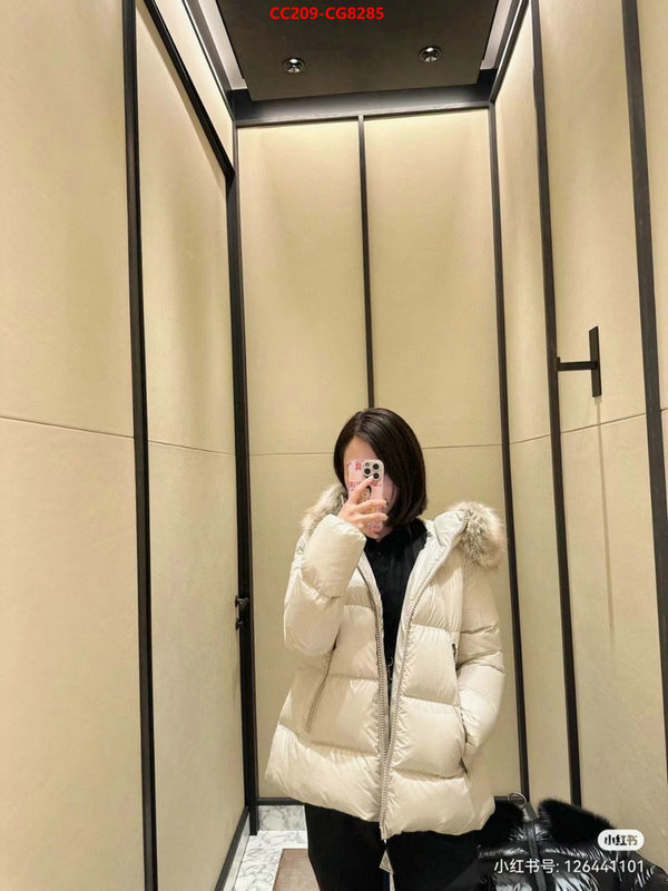 Down jacket Women-Moncler how to buy replica shop ID: CG8285 $: 209USD