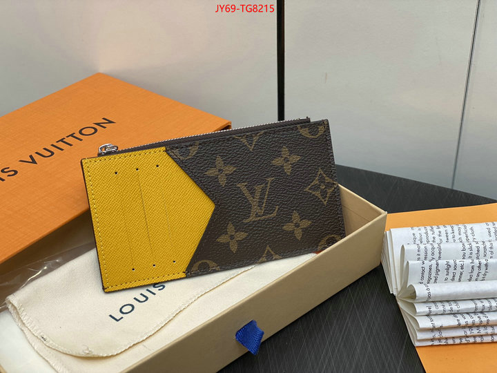 LV Bags(TOP)-Wallet wholesale replica ID: TG8215 $: 69USD