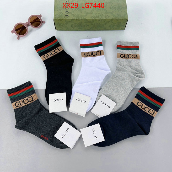 Sock-Gucci high ID: LG7440 $: 29USD