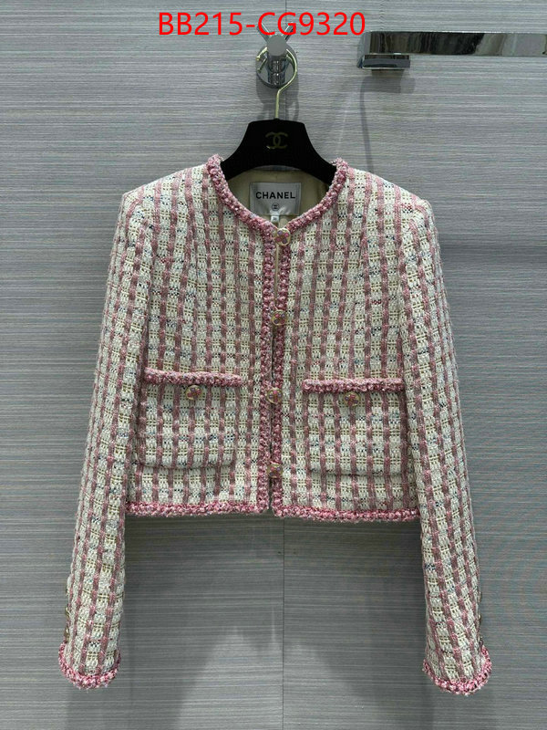 Clothing-Chanel shop cheap high quality 1:1 replica ID: CG9320 $: 215USD