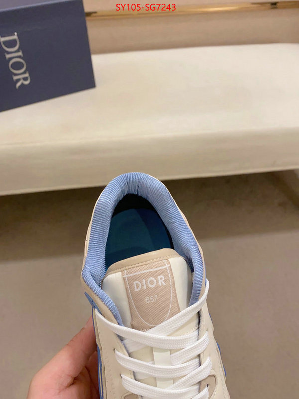 Men shoes-Dior fake cheap best online ID: SG7243 $: 105USD