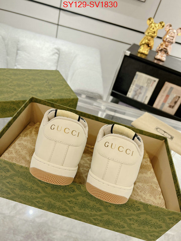 Men Shoes-Gucci high quality replica ID: SV1830 $: 129USD