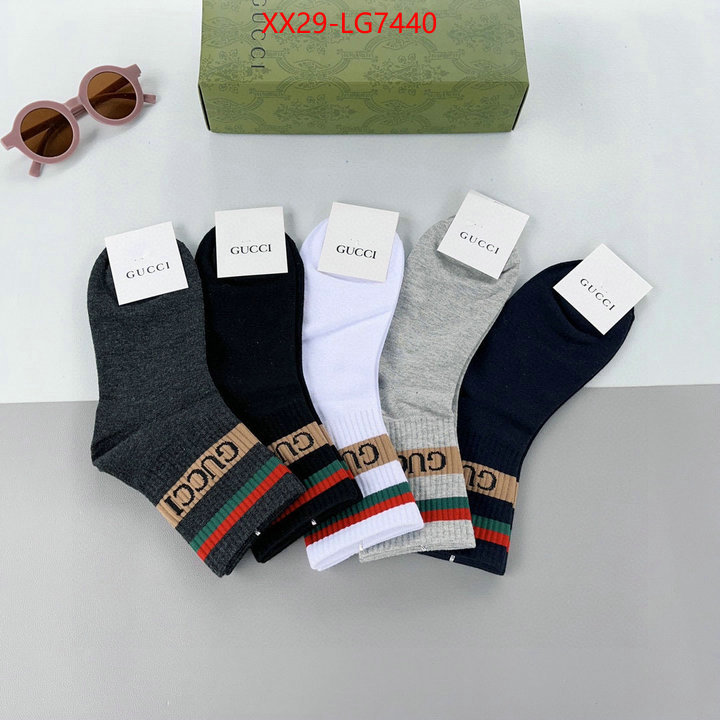 Sock-Gucci high ID: LG7440 $: 29USD