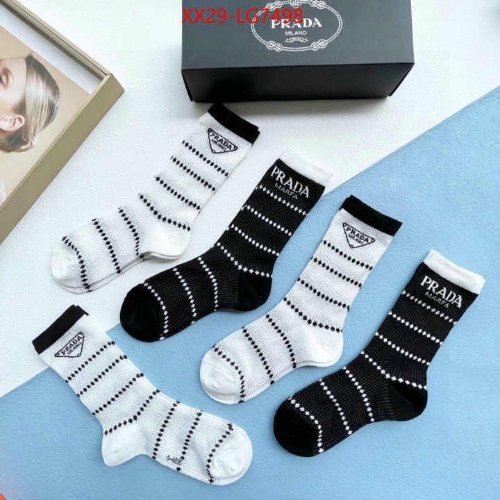 Sock-Prada top brands like ID: LG7498 $: 29USD