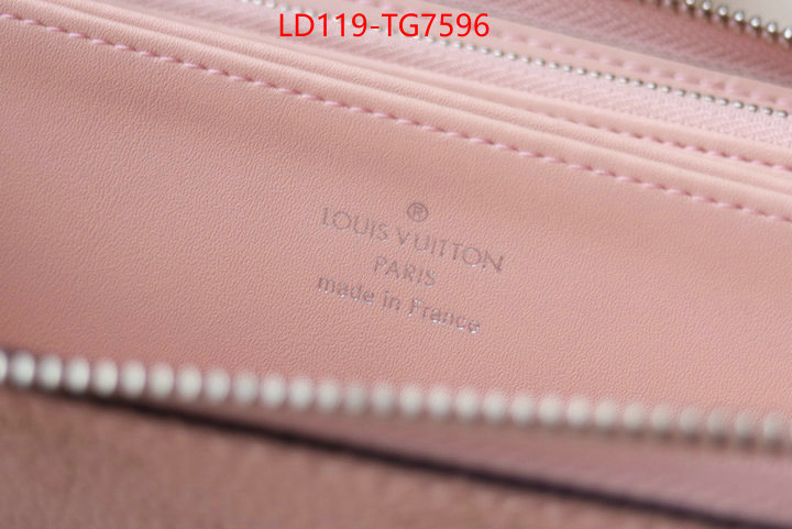 LV Bags(TOP)-Wallet replica 2023 perfect luxury ID: TG7596 $: 119USD,