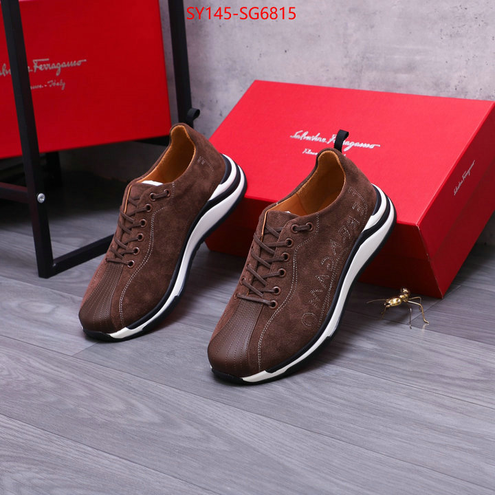 Men shoes-Ferragamo aaaaa+ replica ID: SG6815 $: 145USD