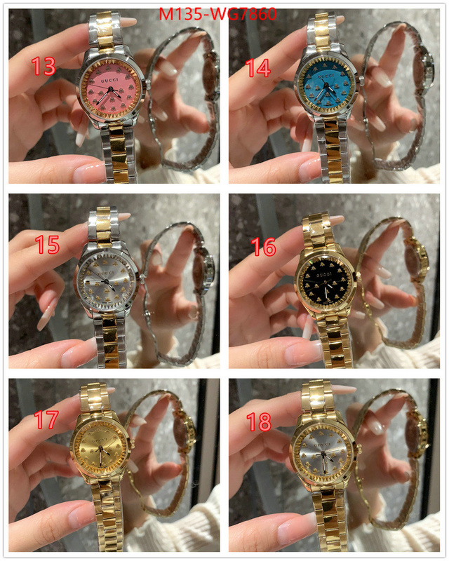 Watch(4A)-Gucci same as original ID: WG7860 $: 135USD