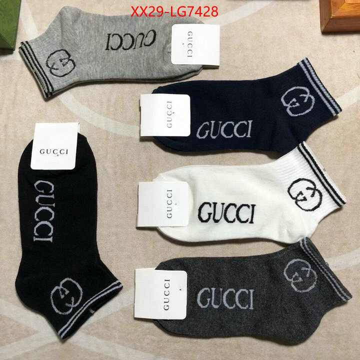 Sock-Gucci replicas buy special ID: LG7428 $: 29USD