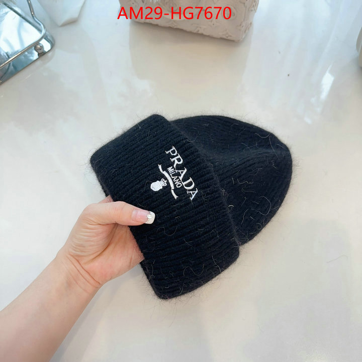 Cap (Hat)-Prada how to find replica shop ID: HG7670 $: 29USD