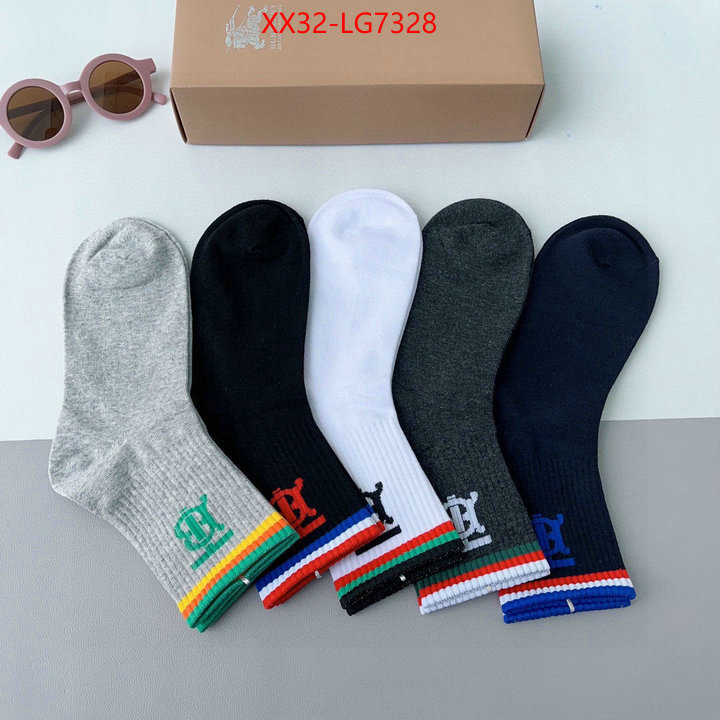 Sock-Burberry where to buy the best replica ID: LG7328 $: 32USD