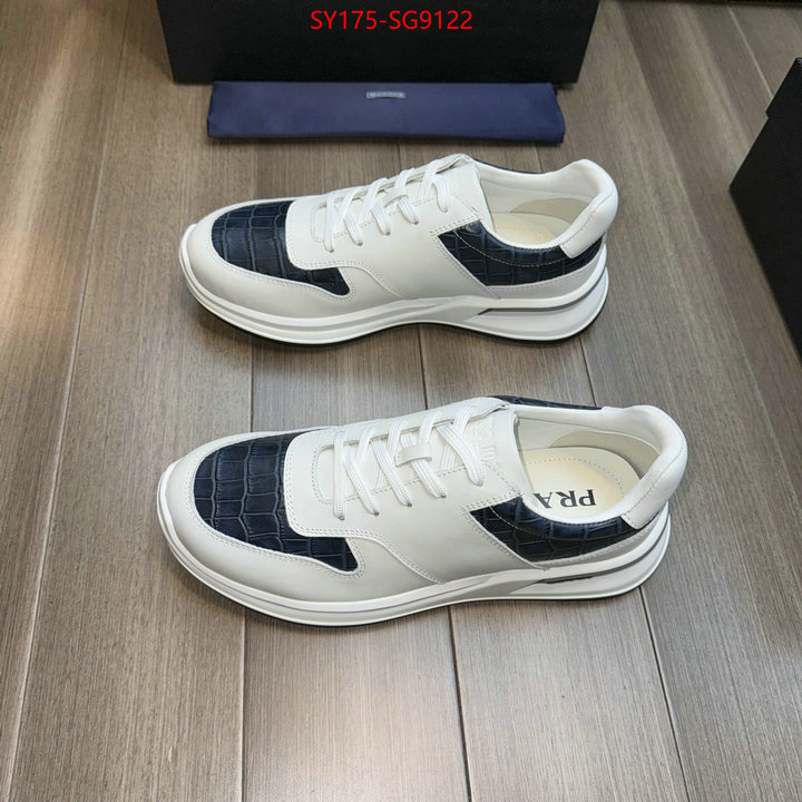 Men shoes-Prada replica sale online ID: SG9122 $: 175USD