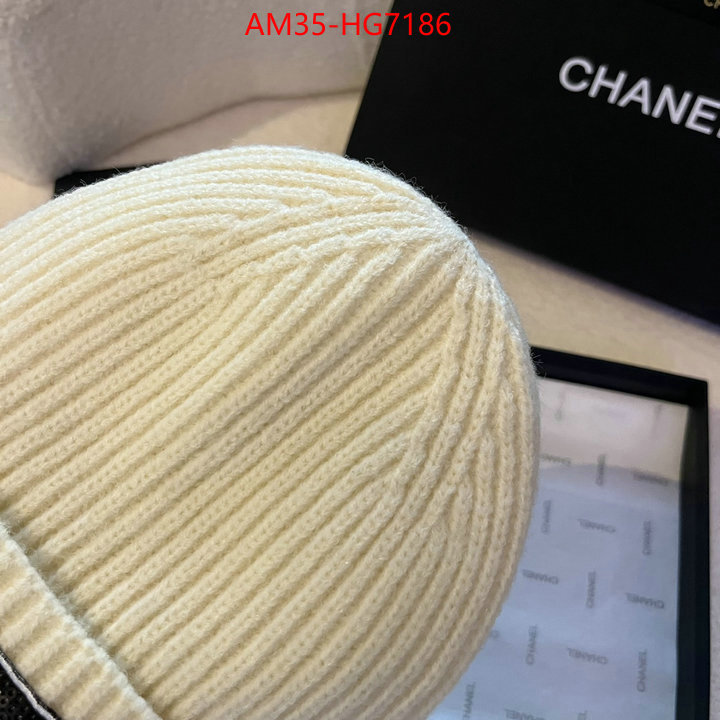 Cap (Hat)-Chanel we provide top cheap aaaaa ID: HG7186 $: 35USD