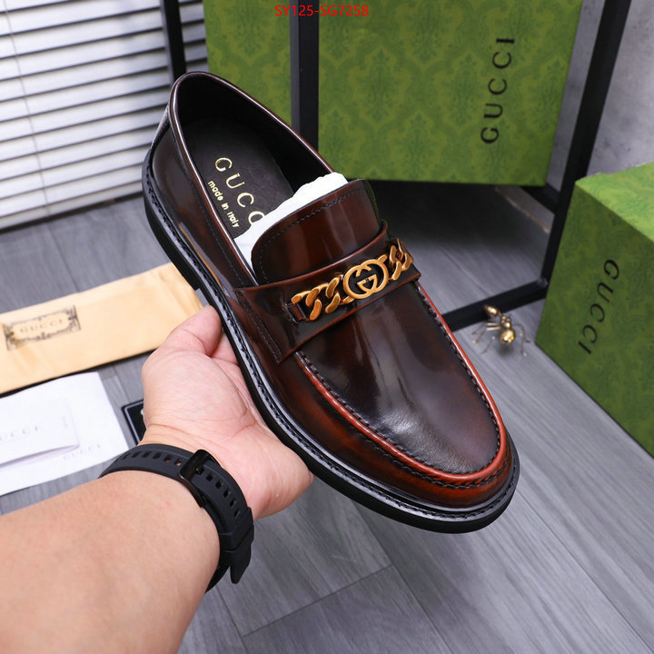 Men Shoes-Gucci highest product quality ID: SG7258 $: 125USD