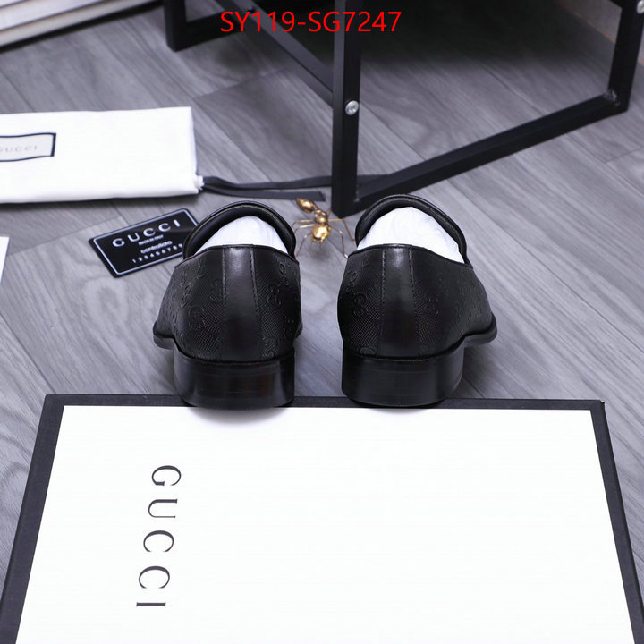 Men Shoes-Gucci buy luxury 2023 ID: SG7247 $: 119USD