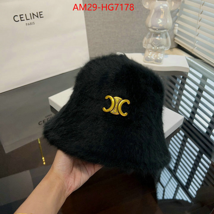 Cap(Hat)-Celine the quality replica ID: HG7178 $: 29USD