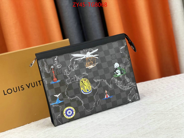 LV Bags(4A)-Wallet high quality happy copy ID: TG8068 $: 45USD