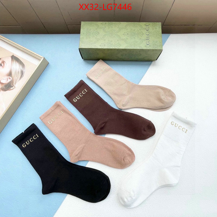 Sock-Gucci high ID: LG7446 $: 32USD