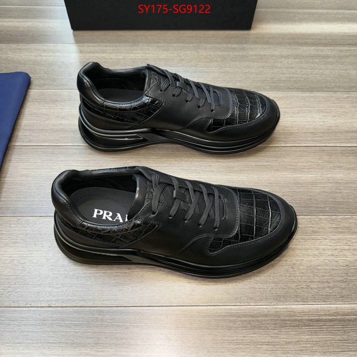 Men shoes-Prada replica sale online ID: SG9122 $: 175USD