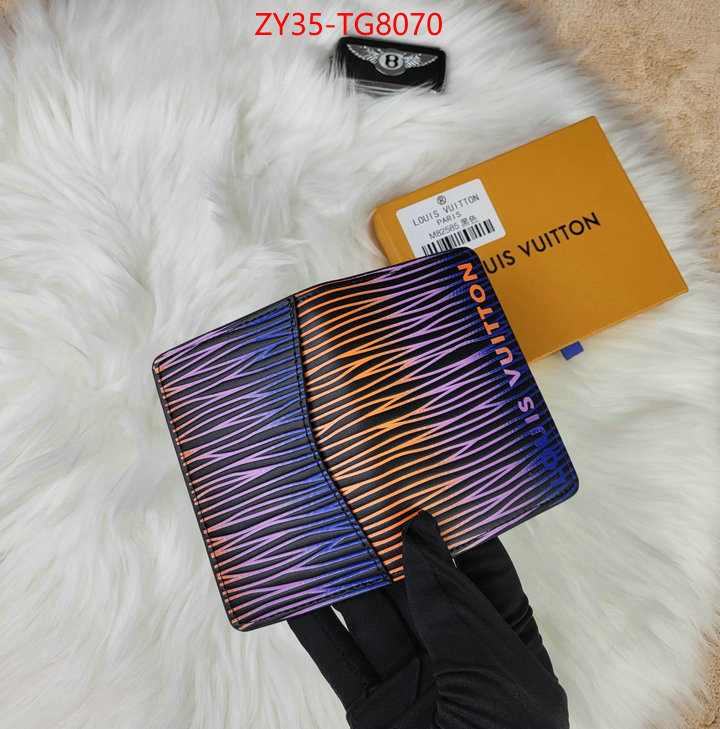 LV Bags(4A)-Wallet luxury fashion replica designers ID: TG8070 $: 35USD