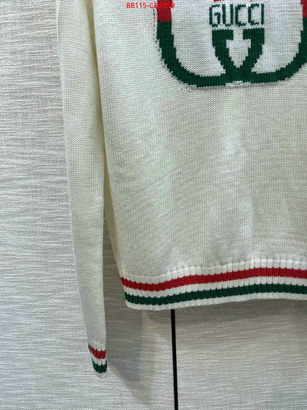 Clothing-Gucci where to buy fakes ID: CG9359 $: 115USD