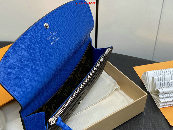 LV Bags(TOP)-Wallet online from china designer ID: TG8220 $: 69USD