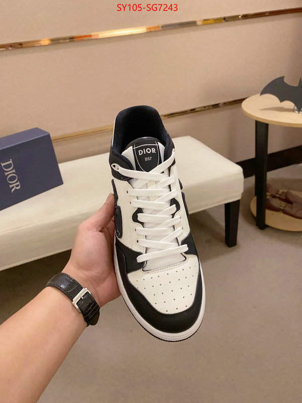 Men shoes-Dior fake cheap best online ID: SG7243 $: 105USD