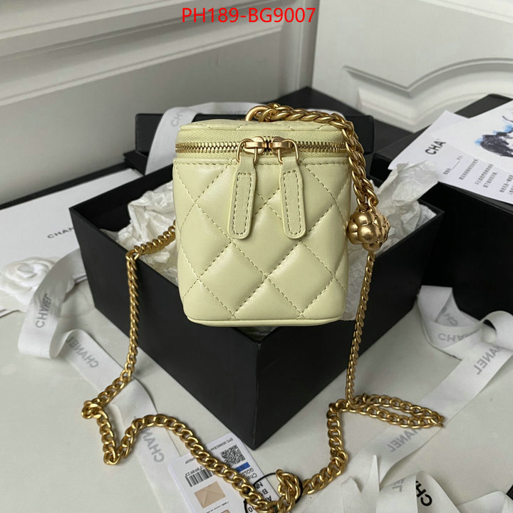 Chanel Bags(TOP)-Vanity wholesale replica ID: BG9007 $: 189USD,