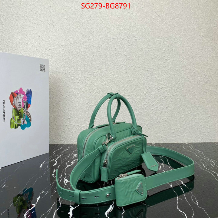 Prada Bags (TOP)-Diagonal- 2023 perfect replica designer ID: BG8791 $: 279USD,