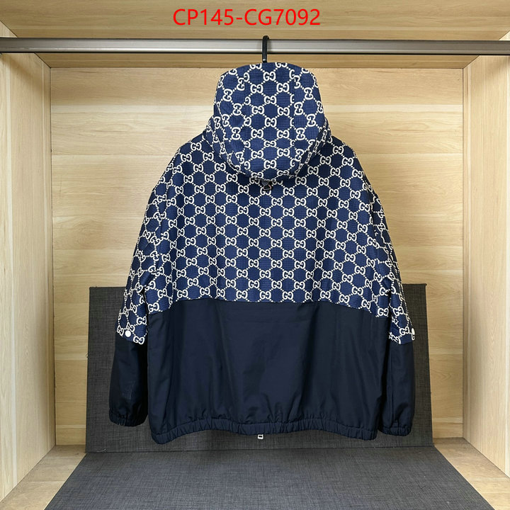 Clothing-Gucci how to start selling replica ID: CG7092 $: 145USD