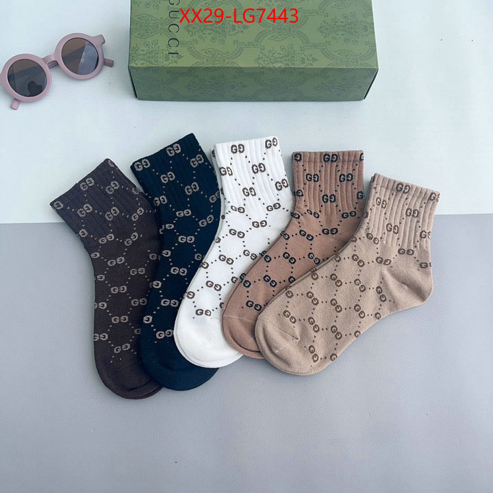 Sock-Gucci wholesale ID: LG7443 $: 29USD