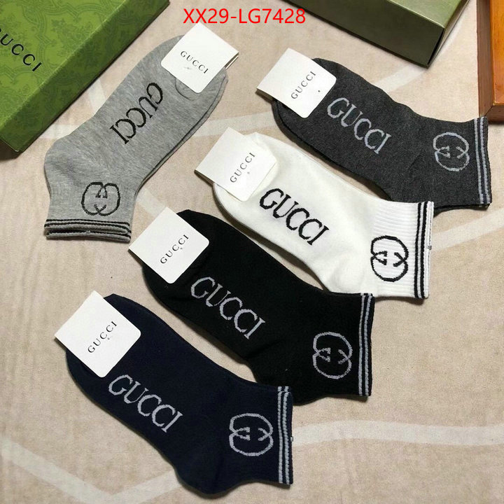 Sock-Gucci replicas buy special ID: LG7428 $: 29USD