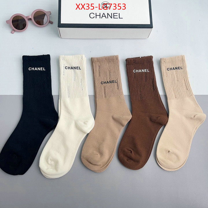 Sock-Chanel top quality ID: LG7353 $: 35USD