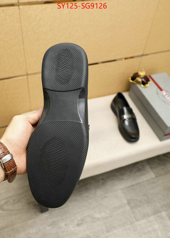 Men shoes-Prada replica aaaaa designer ID: SG9126 $: 125USD