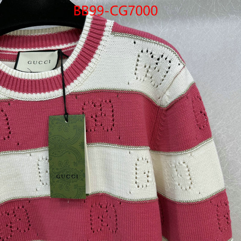 Clothing-Gucci shop now ID: CG7000 $: 99USD