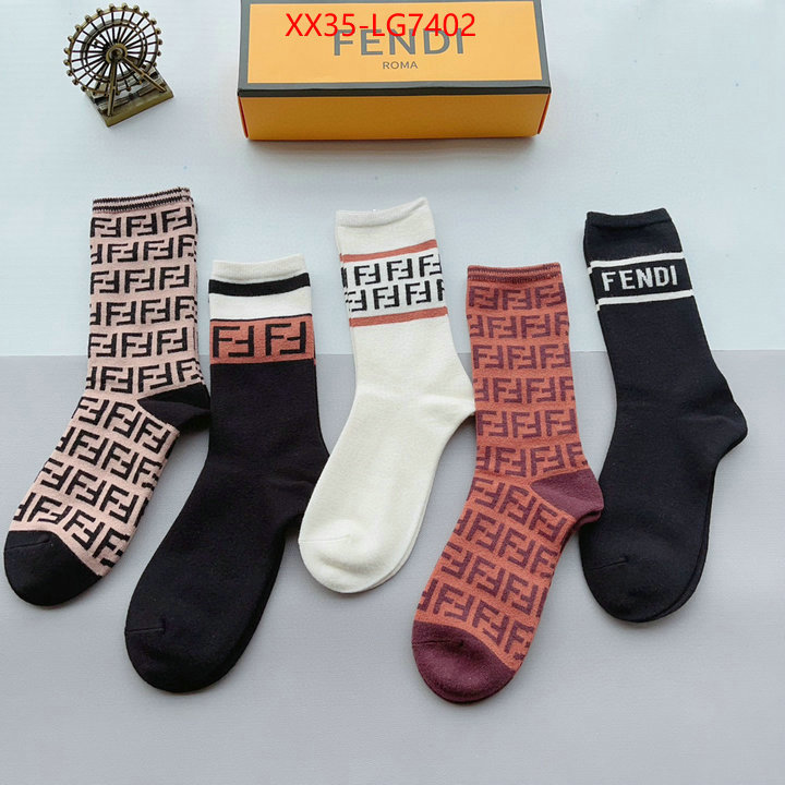 Sock-Fendi where can i buy the best 1:1 original ID: LG7402 $: 35USD