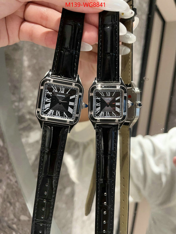 Watch(4A)-Cartier designer fake ID: WG8841 $: 139USD