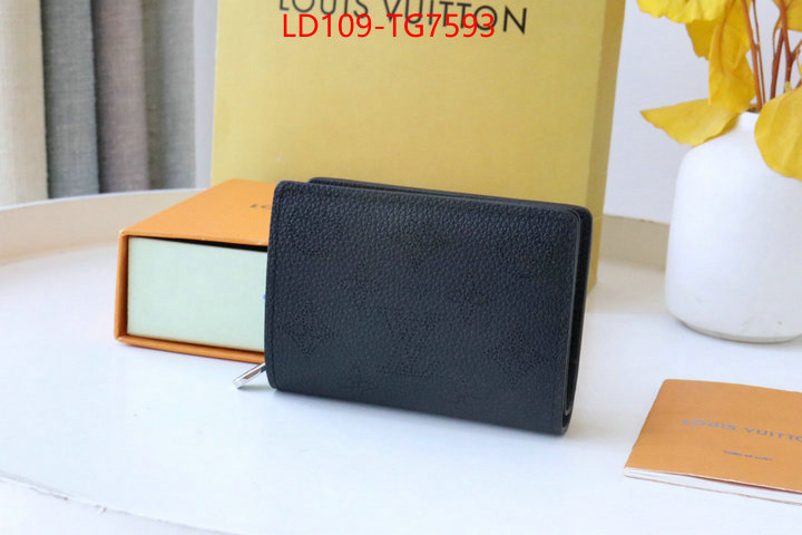 LV Bags(TOP)-Wallet 1:1 ID: TG7593 $: 109USD,