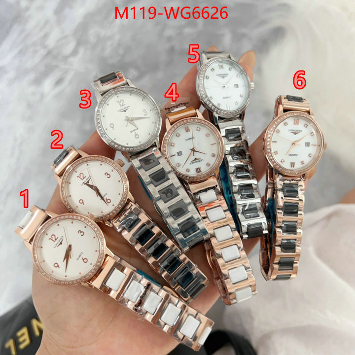 Watch(TOP)-Longines outlet sale store ID: WG6626 $: 119USD