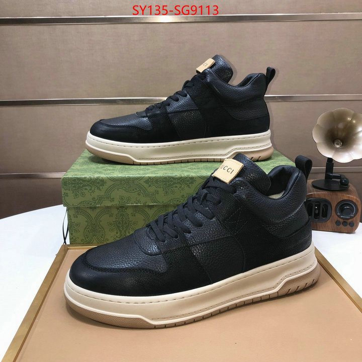 Men Shoes-Gucci designer wholesale replica ID: SG9113 $: 135USD