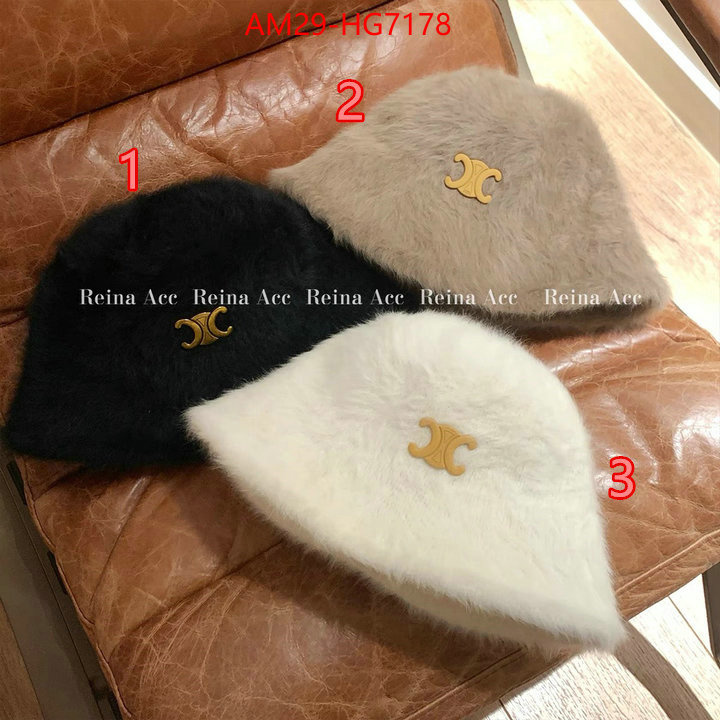 Cap(Hat)-Celine the quality replica ID: HG7178 $: 29USD