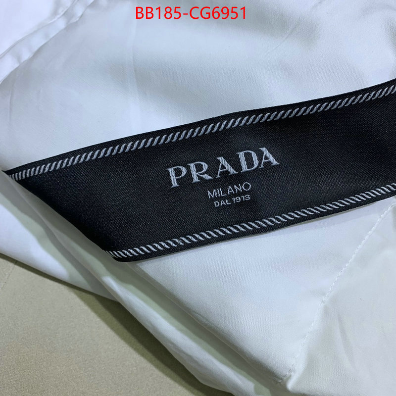 Clothing-Prada wholesale replica ID: CG6951 $: 185USD