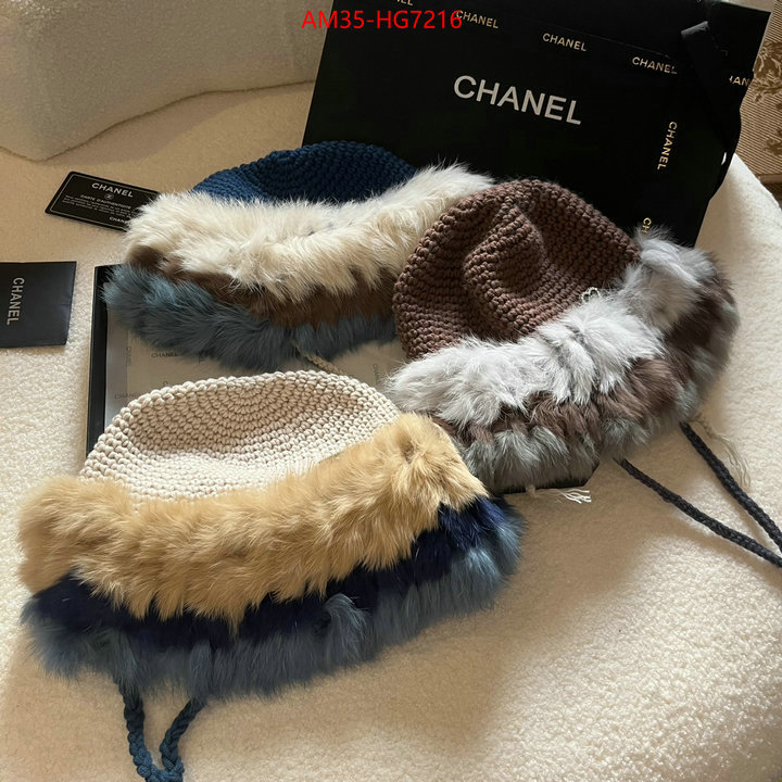 Cap (Hat)-Chanel luxury 7 star replica ID: HG7216 $: 35USD