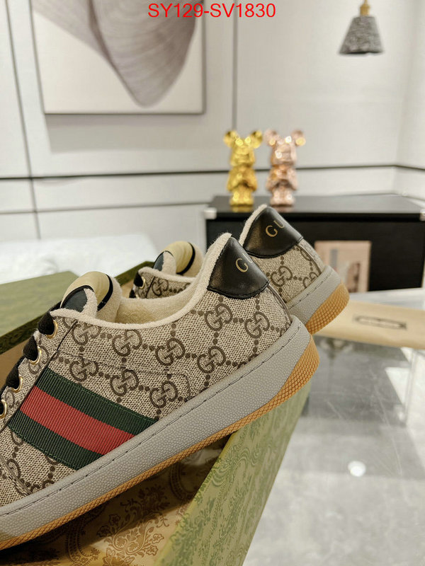 Men Shoes-Gucci high quality replica ID: SV1830 $: 129USD