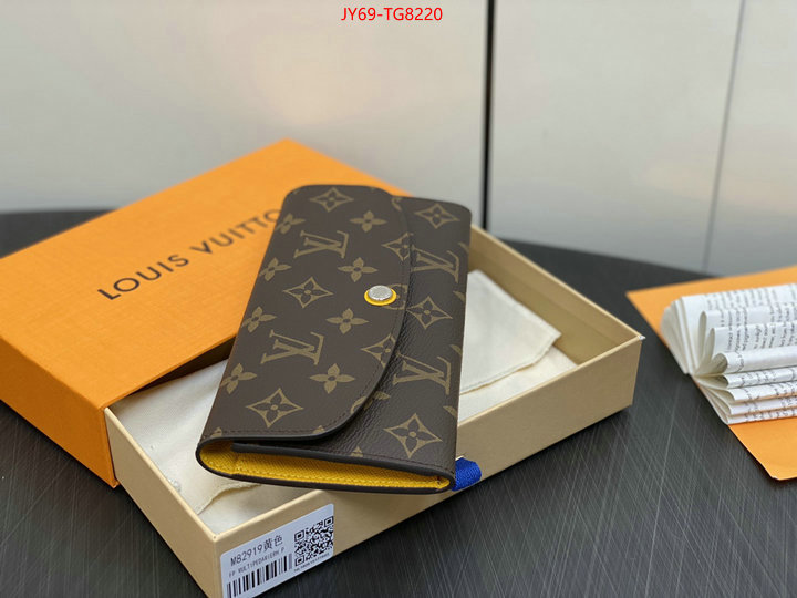 LV Bags(TOP)-Wallet online from china designer ID: TG8220 $: 69USD