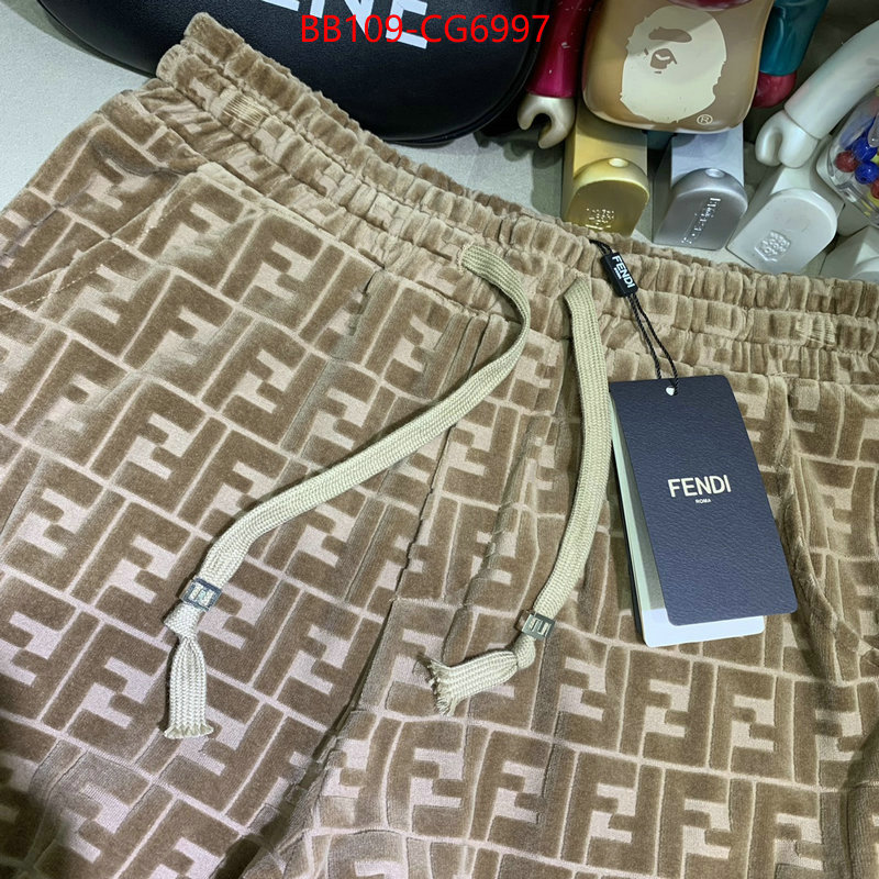 Clothing-Fendi wholesale replica shop ID: CG6997 $: 109USD