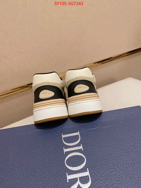 Men shoes-Dior fake cheap best online ID: SG7243 $: 105USD