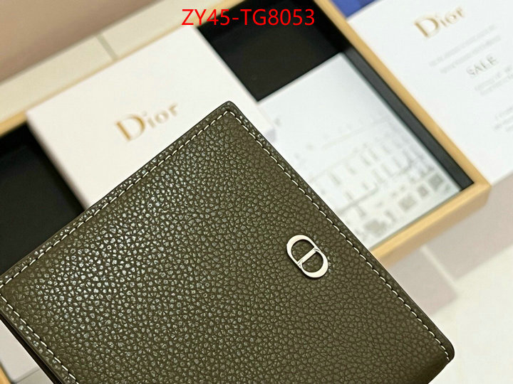 Dior Bags(4A)-Wallet- aaaaa+ class replica ID: TG8053 $: 45USD