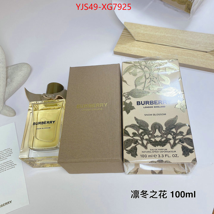 Perfume-Burberry the top ultimate knockoff ID: XG7925 $: 49USD