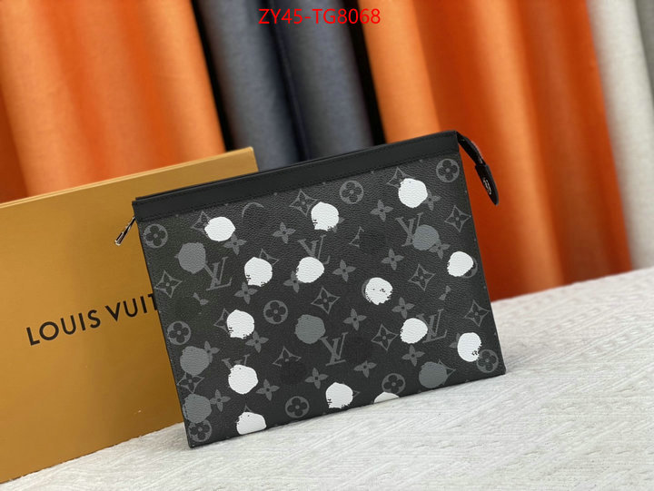 LV Bags(4A)-Wallet high quality happy copy ID: TG8068 $: 45USD